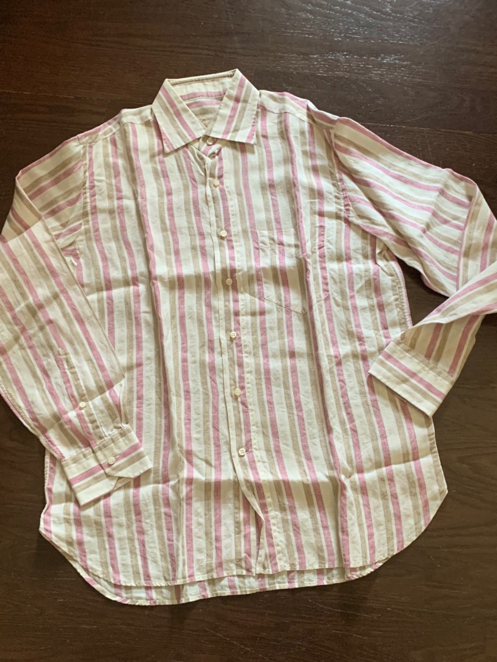 BERNARDO Men's linen shirt